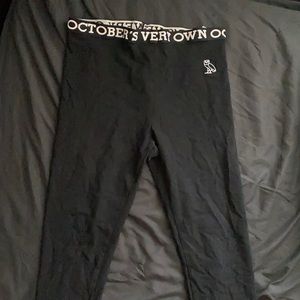 OVO Black Leggings